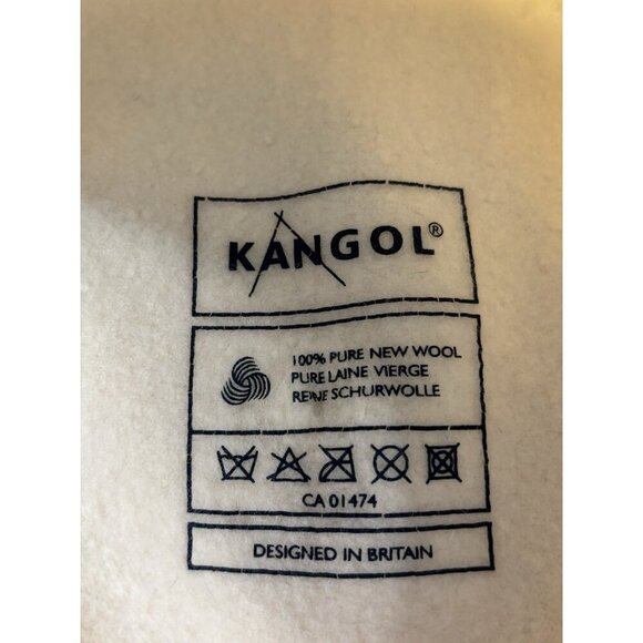 NWT Kangol Men's Seamless Wool Cap Hat Ivory Medium - Picture 5 of 6
